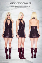 VELVET GALS DRESS